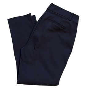 LOFT Women’s Julie Fit Pants High Waist Skinny Black Size 8